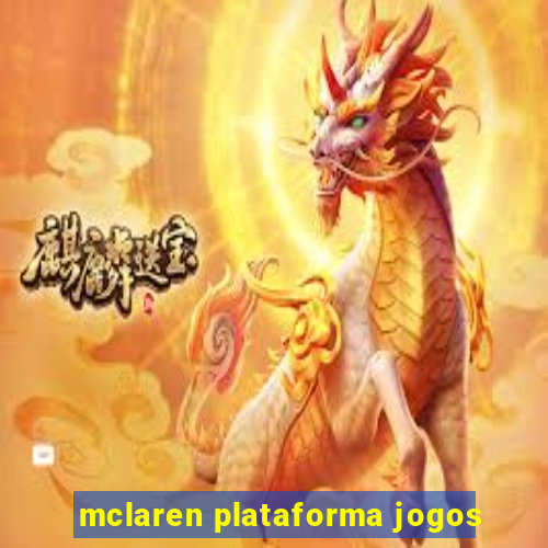 mclaren plataforma jogos